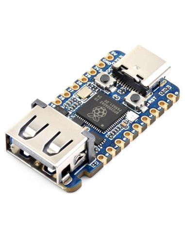 Placa de Desarrollo Mini USB Waveshare RP2350 - 150MHz, 2MB Flash