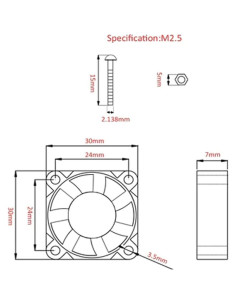 Ventilador de Caja Blindada ODS701 AAAwave para Raspberry Pi 4 2