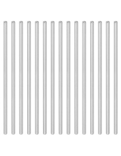 Varilla Metálica Redonda PATIKIL 2mm x 100mm - 30 Pcs Acero al Carbono