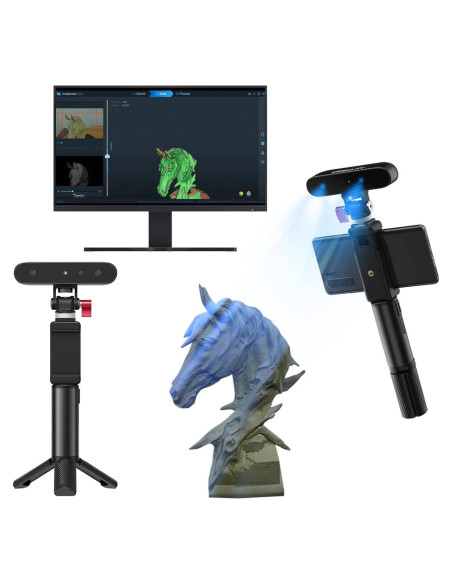 Escáner 3D Creality CR-Scan Ferret 0.1mm Precisión 30 FPS