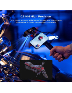 Escáner 3D Creality CR-Scan Ferret 0.1mm Precisión 30 FPS 2