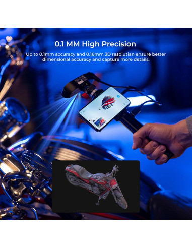 Escáner 3D Creality CR-Scan Ferret 0.1mm Precisión 30 FPS