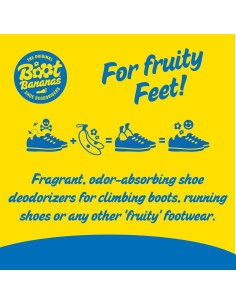 Desodorante de Zapatos Boot Bananas Original Ecológico 1 Par 2
