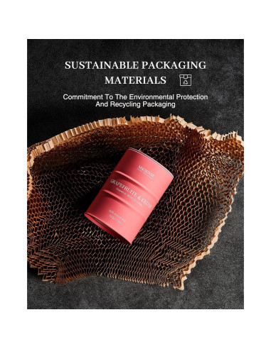 Vela Aromática M&SENSE Pomelo y Cedro 320g - Cera Natural