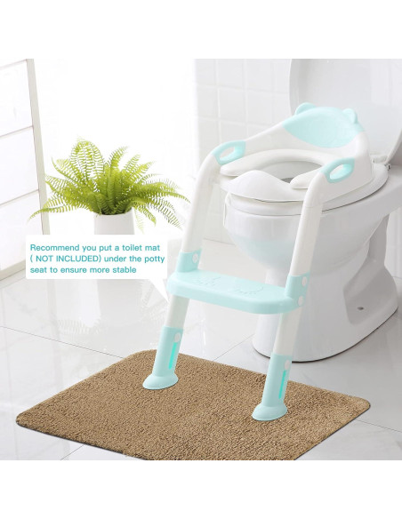 Asiento de Entrenamiento para Baño SKYROKU Azul Antideslizante