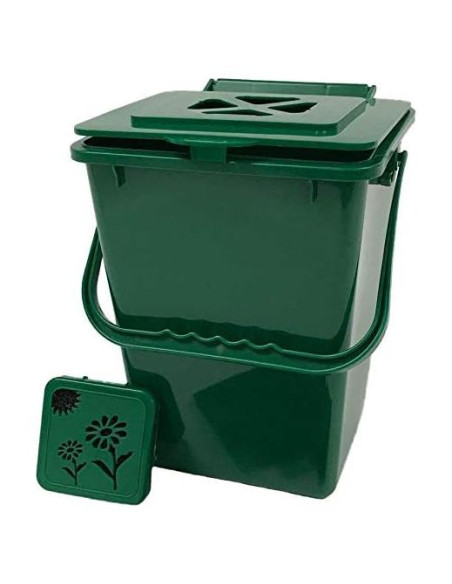 Cubo de Compostaje Exaco ECO 2000-NP 9.1L Verde