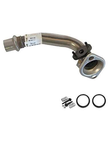 Tubería Frontal Escape Acero Inoxidable Northeastern para Geo Prizm 1998-2002 y Toyota Corolla 1998-2002