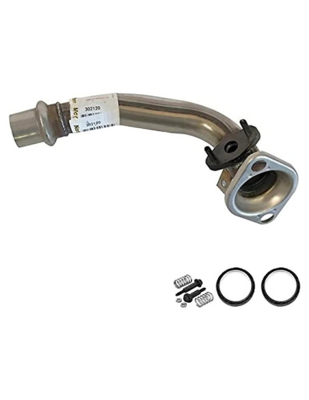 Tubería Frontal Escape Acero Inoxidable Northeastern para Geo Prizm 1998-2002 y Toyota Corolla 1998-2002