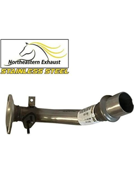 Tubería Frontal Escape Acero Inoxidable Northeastern para Geo Prizm 1998-2002 y Toyota Corolla 1998-2002