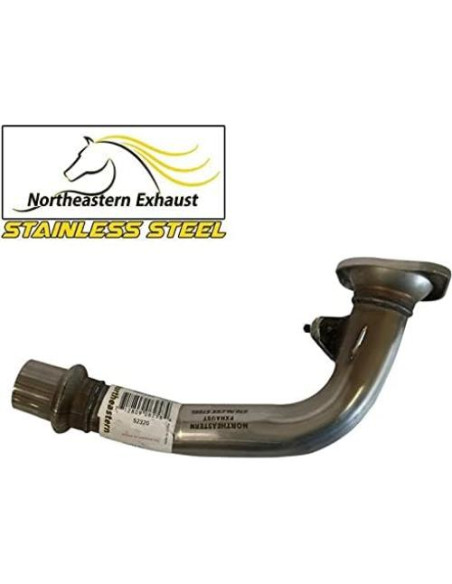 Tubería Frontal Escape Acero Inoxidable Northeastern para Geo Prizm 1998-2002 y Toyota Corolla 1998-2002