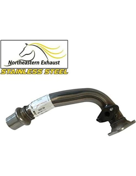 Tubería Frontal Escape Acero Inoxidable Northeastern para Geo Prizm 1998-2002 y Toyota Corolla 1998-2002