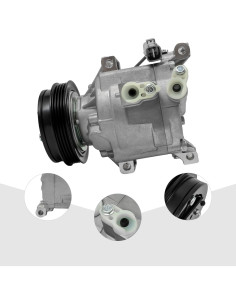 Compresor de aire acondicionado FALUSHAN Toyota Echo 1.5L 2000-2005 2