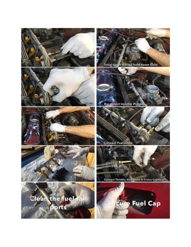 Inyectores de Combustible Toyota 23250-0P090 4 Pcs 3.5L