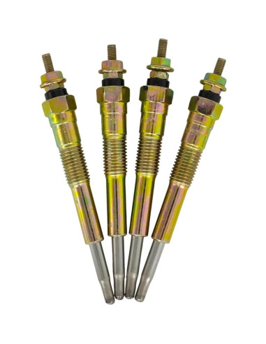 4 Bujías de Calentamiento XYZIL 19850-67030 Diésel Toyota