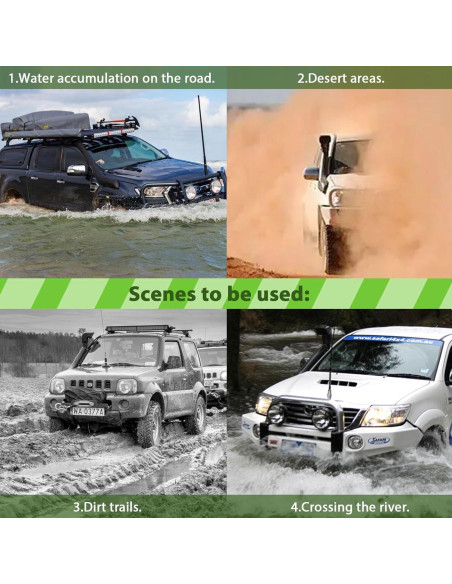 Kit de snorkel SCITOO para Toyota Hilux N80 2015-2023