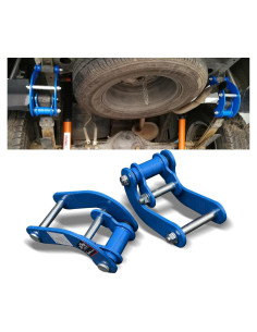 Kit de Ganchos de Resorte Trasero JS SUPER WORK para HILUX 1998-2024