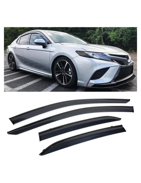 Visera de Ventana Deflector Cuztom Tuning Toyota Camry 2018-2024