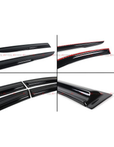 Deflector de Ventana Humo Cuztom Tuning Toyota CHR 2017-2022 2