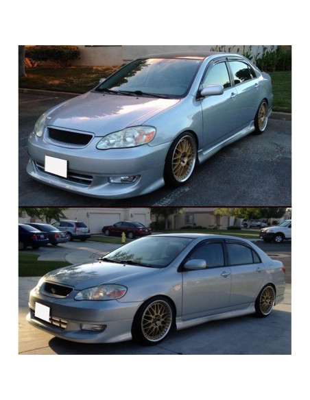 Visera de Ventana Ahumada Cuztom Tuning para Toyota Corolla 2003-2008