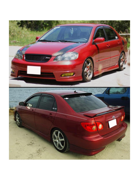 Visera de Ventana Ahumada Cuztom Tuning para Toyota Corolla 2003-2008