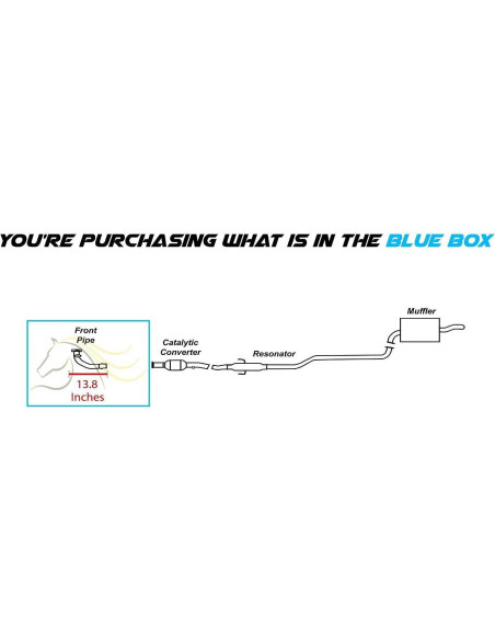Tubería Frontal de Escape Northeastern Exhaust 1.8L para Chevrolet Prizm y Toyota Corolla