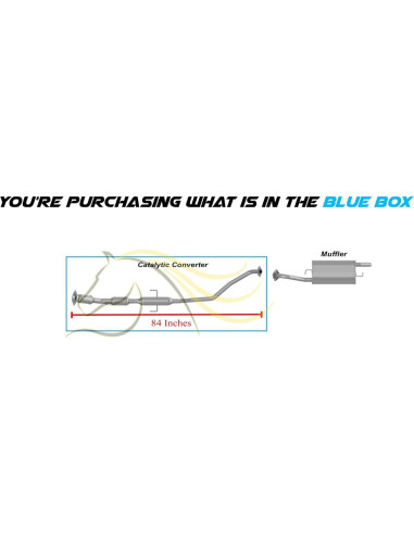 Sistema de Escape Northeastern para Toyota Corolla 2009-2013