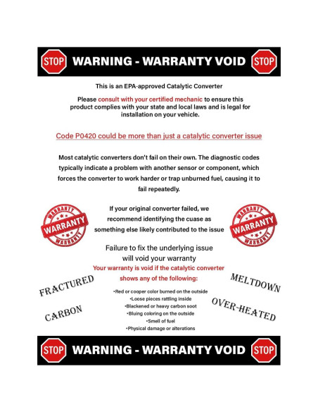 Sistema de Escape Northeastern para Toyota Corolla 2009-2013