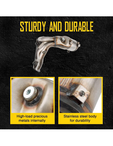 Convertidor Catalítico KAC para Camry 1997-2001 2.2L