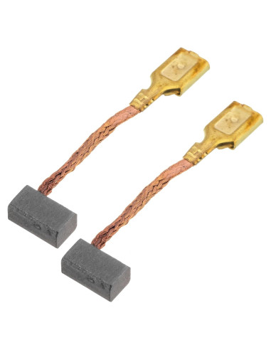 2 Piezas Cepillos de Motor de Carbono HALLMERS 4x4.5x8mm