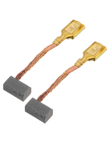 2 Piezas Cepillos de Motor de Carbono HALLMERS 4x4.5x8mm