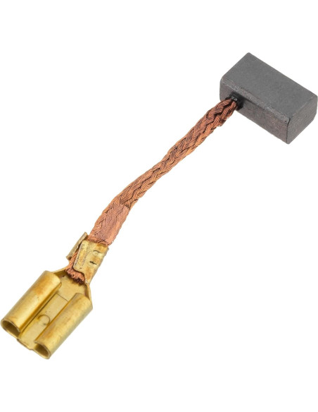 2 Piezas Cepillos de Motor de Carbono HALLMERS 4x4.5x8mm