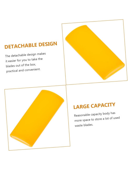 Caja de Almacenamiento de Cuchillas de Desecho Baluue 9x3.5cm