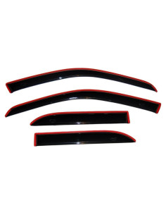 Protectores de Lluvia In-Channel Auto Ventshade para Toyota Yaris 2007-2013