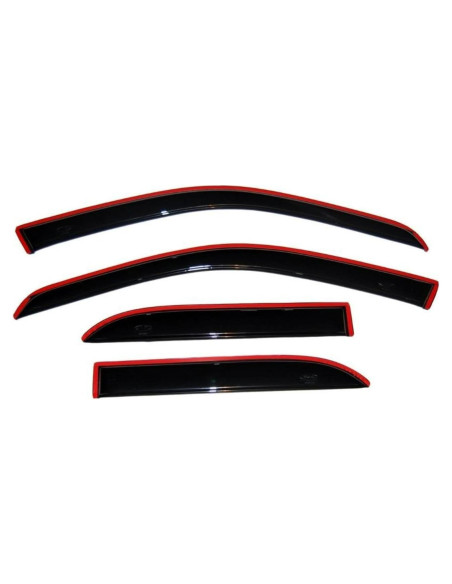 Protectores de Lluvia In-Channel Auto Ventshade para Toyota Yaris 2007-2013