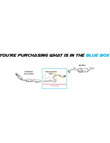 Tubería de Escape Northeastern para Toyota Yaris 1.5L 2006-2012