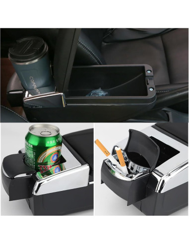 Almacenamiento Consola Central OYHCM para Toyota Yaris iA 2016-2018