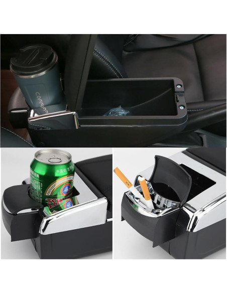 Almacenamiento Consola Central OYHCM para Toyota Yaris iA 2016-2018