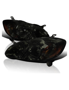 Faros Ahumados Spec-D Tuning para Toyota Corolla 2003-2008