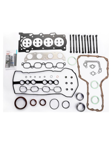 Juego de Junta de Culata KAX con 10 Tornillos para Toyota 1.8L