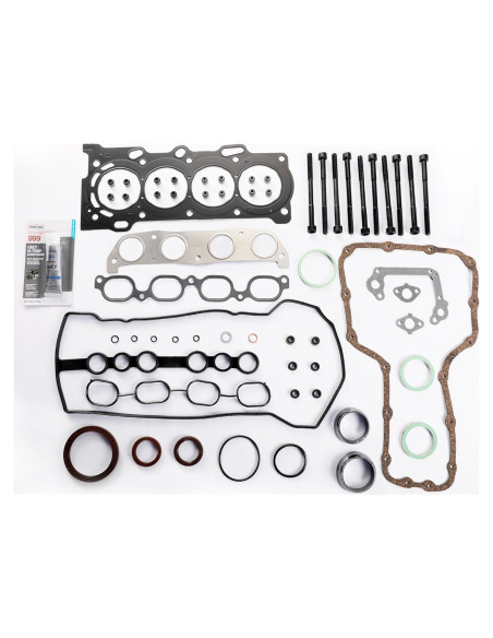 Juego de Junta de Culata KAX con 10 Tornillos para Toyota 1.8L