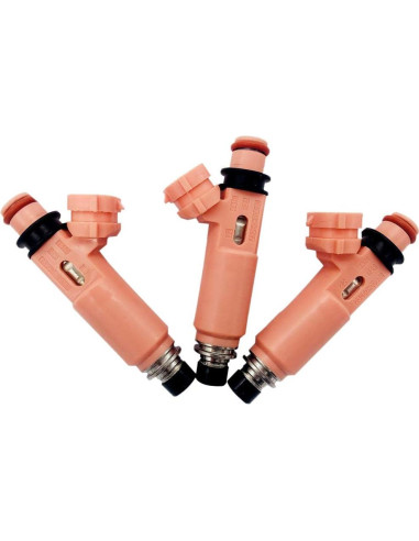 Inyectores de Combustible Amrxuts 6 Pcs 12 Agujeros Toyota/Lexus