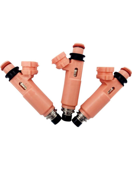 Inyectores de Combustible Amrxuts 6 Pcs 12 Agujeros Toyota/Lexus