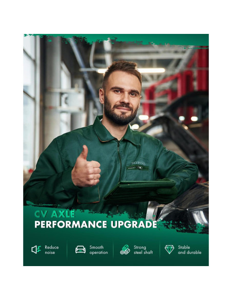 Eje de transmisión CV SCITOO para Scion iA y Toyota Yaris