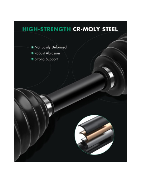 Eje de transmisión CV SCITOO para Scion iA y Toyota Yaris