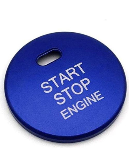 Cubierta Botón Inicio Motor Thor-Ind para Toyota Azul