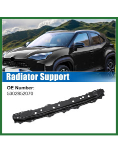 Soporte Inferior Radiador Motoforti Toyota Yaris 2007-2014 2