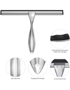 Limpiaparabrisas de Acero Inoxidable SSTOOHL 35.56 cm Multiusos 2