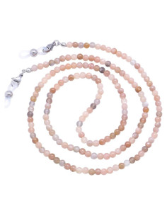 Cadena de Gafas KAI Top Cuentas de Piedra Natural 73 cm