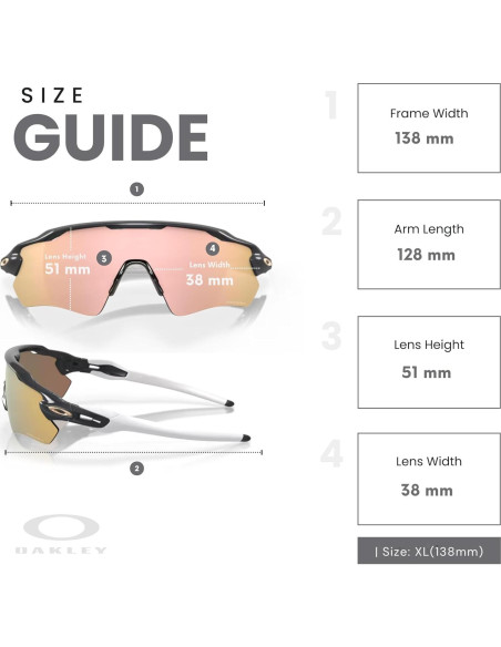 Gafas de sol Oakley Radar EV Path Carbono Prizm Rosa Oro Gafas de sol Oakley Radar EV Path Carbono Prizm Rosa Oro