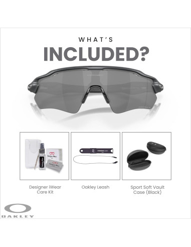 Gafas de sol Oakley Radar EV Path Carbono Prizm Negro Polarizado